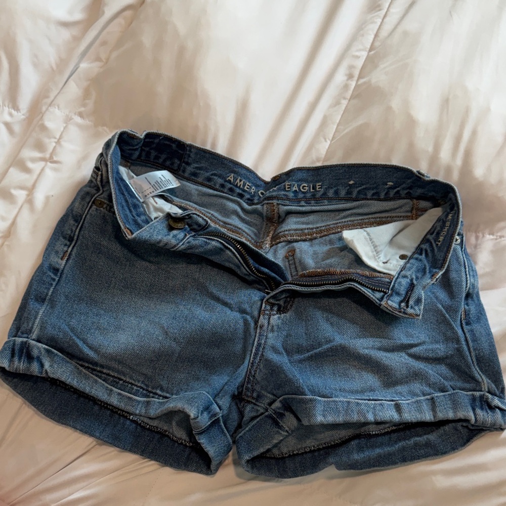 American Eagle Outfitters Women's Dark Blue Shorts